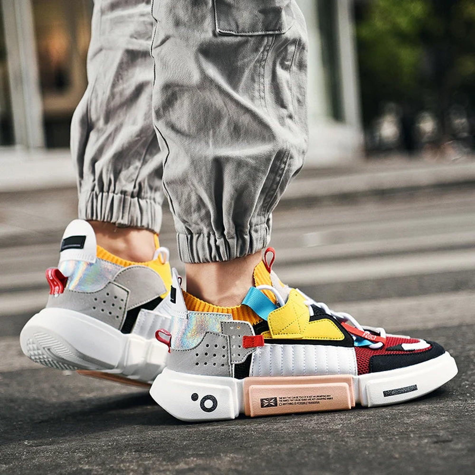 Mens Lightweight Breathable Sneakers mylalooks.com