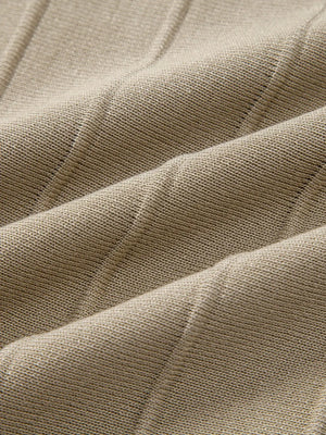Men’s Striped Jacquard Knit T-Shirt mylalooks.com