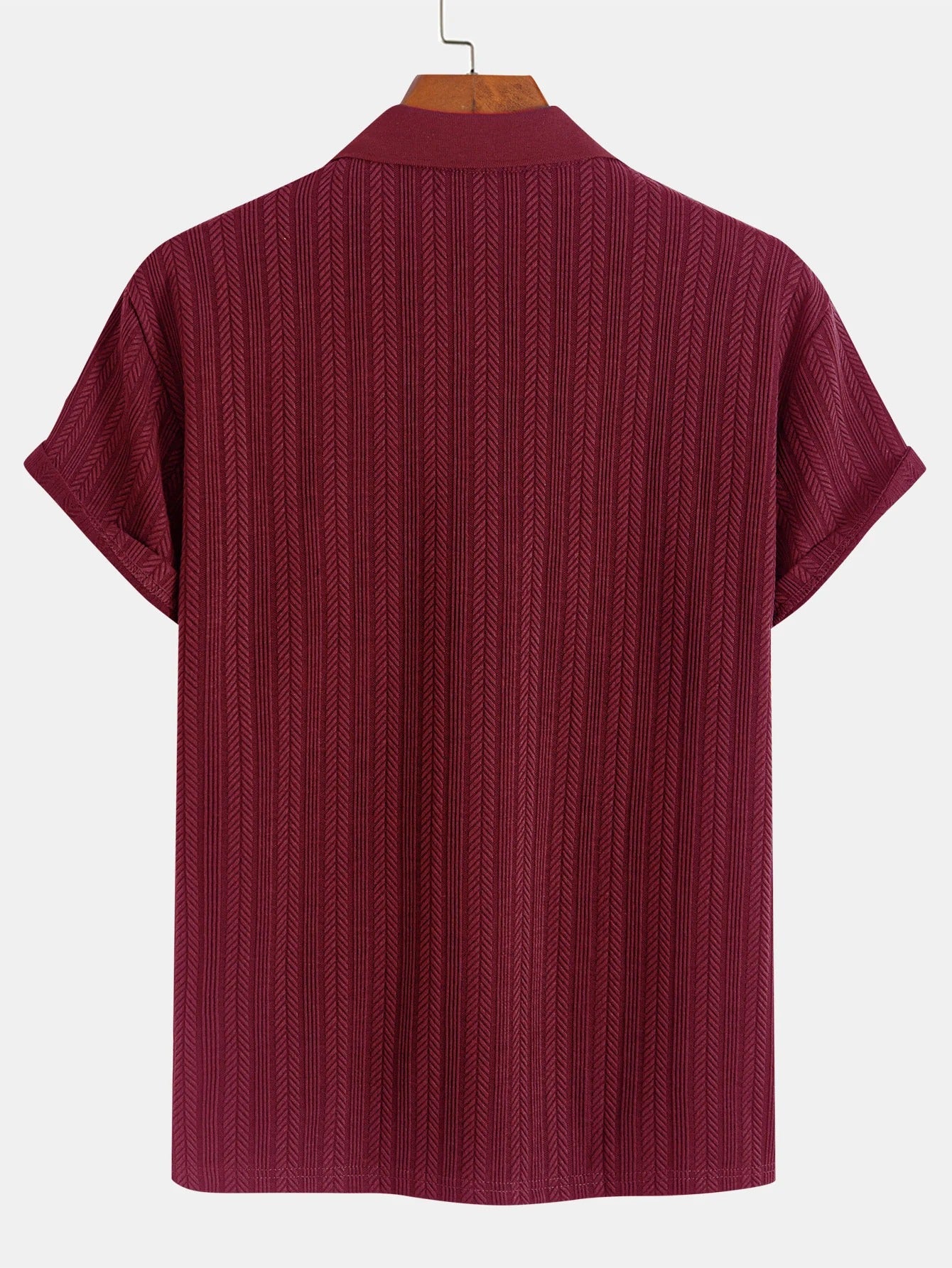 Mens short sleeve polo shirt
