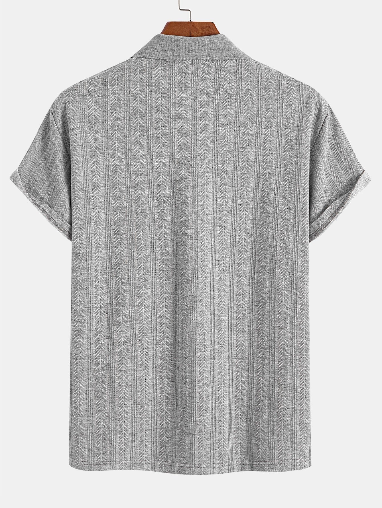 Men’s  Zipper Polo Shirt 