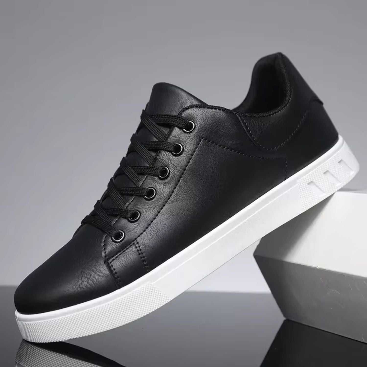 Mens casual sneakers brown comfortable stylish everyday shoes